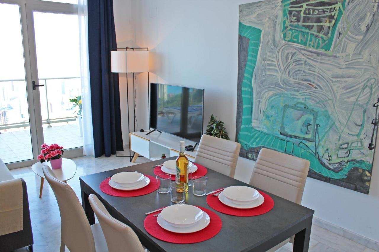 Skyline 20 Apartamento De Lujo Con Terraza Privada Y Vistas Al Mar 貝尼多姆 外观 照片