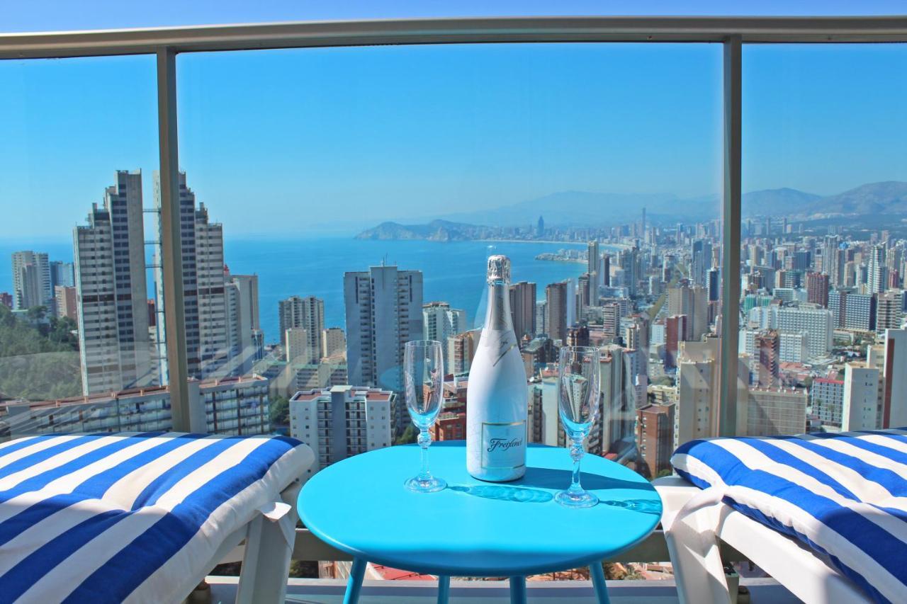 Skyline 20 Apartamento De Lujo Con Terraza Privada Y Vistas Al Mar 貝尼多姆 外观 照片