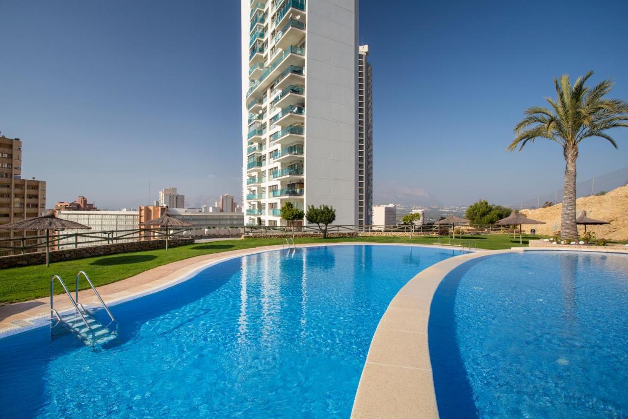 Skyline 20 Apartamento De Lujo Con Terraza Privada Y Vistas Al Mar 貝尼多姆 外观 照片
