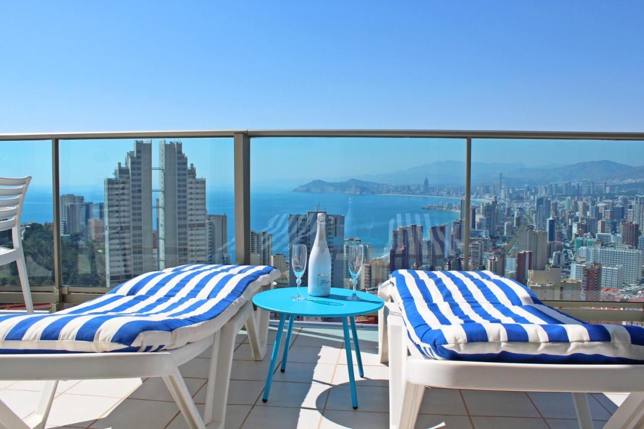 Skyline 20 Apartamento De Lujo Con Terraza Privada Y Vistas Al Mar 貝尼多姆 外观 照片